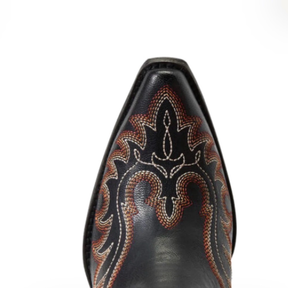 🔥 NWOB ARIAT Chandler LXE Spade Women’s SnipToe Black Boots Size 7 - Picture 15 of 15